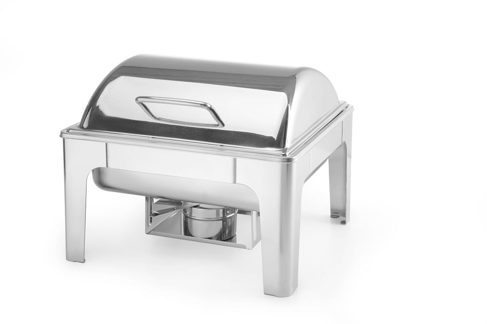 Chafing buffet varmer GN 2/3 Høyglans pollert, 6L, 395x405X (H) 320mm - for Storkjøkken - XL - Storkjøkken