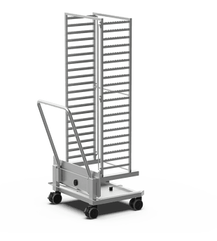 Cheftop Big tralle 20 GN, geideravstand 67mm - for Storkjøkken - XL - Storkjøkken