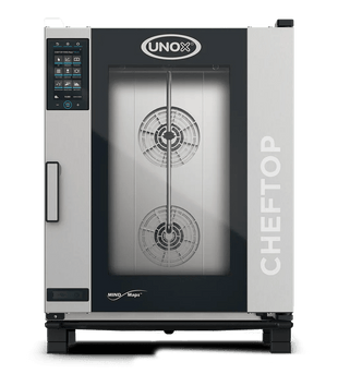 Cheftop Plus kombidamper 10 GN - høyrehengslet (XUC128 ved 230V) - for Storkjøkken - XL - Storkjøkken