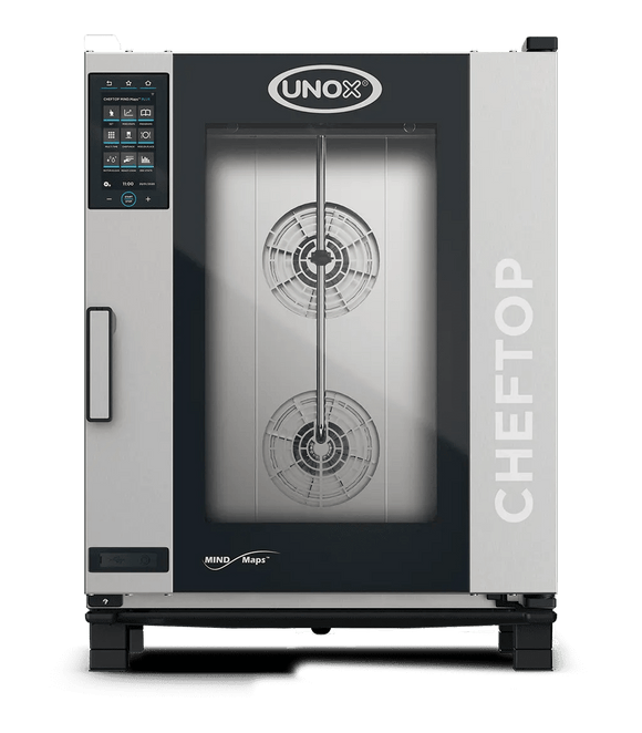 Cheftop Plus kombidamper 10 GN - høyrehengslet (XUC128 ved 230V) - for Storkjøkken - XL - Storkjøkken