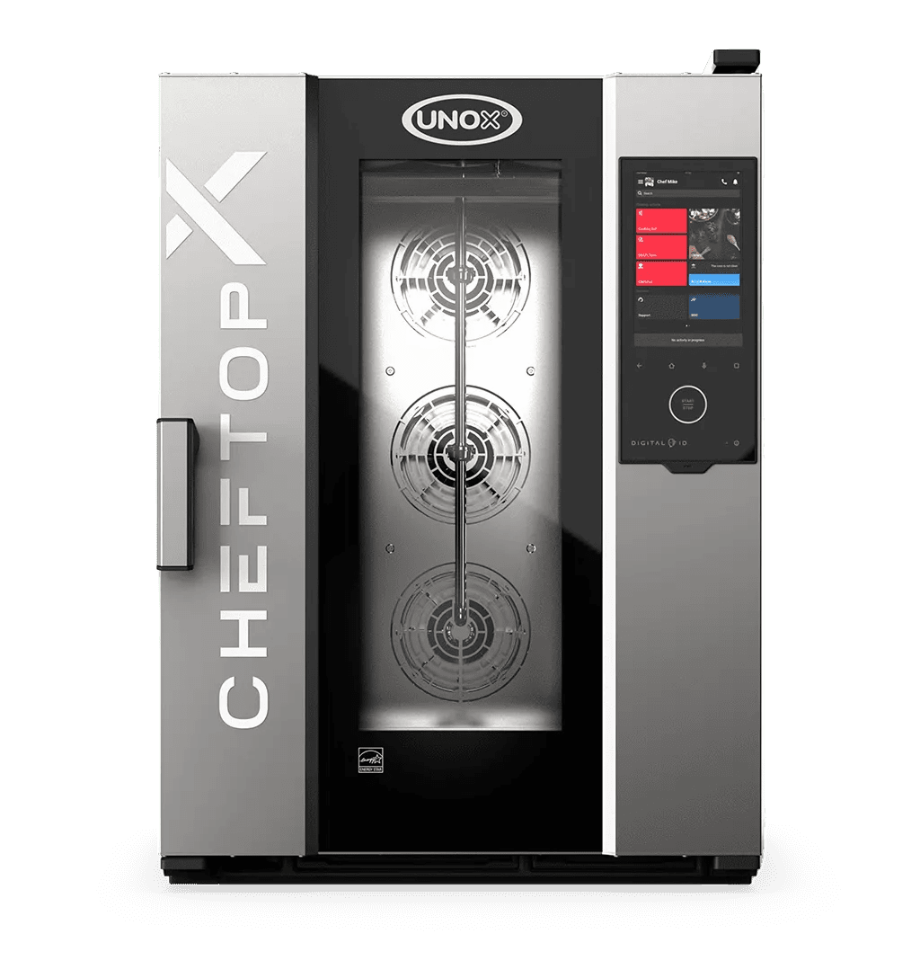 Cheftop - X kombidamper 10 GN - høyrehengslet (HUSK XUC199) - for Storkjøkken - XL - Storkjøkken