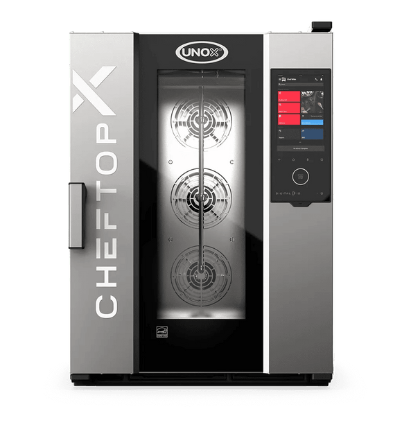 Cheftop - X kombidamper 10 GN - høyrehengslet (HUSK XUC199) - for Storkjøkken - XL - Storkjøkken