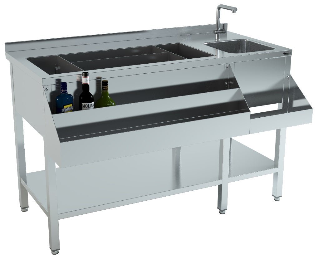 Cocktail bar station 1400 - for Storkjøkken - XL - Storkjøkken