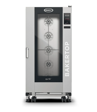 Bakertop Big One tralleovn 16 600x400 med tralle, venstrehengslet