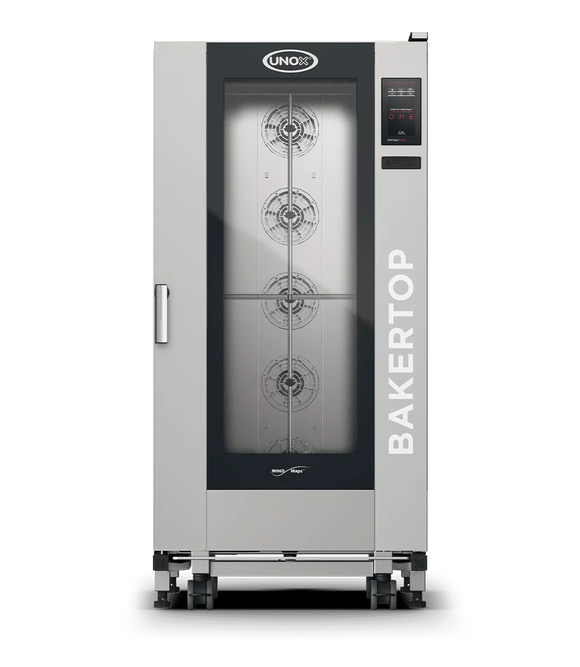 Bakertop Big One tralleovn 16 600x400 med tralle, venstrehengslet