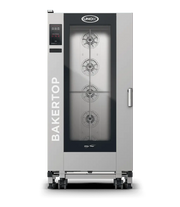 Bakertop Big One tralleovn 16 600x400 med tralle, høyrehengslet