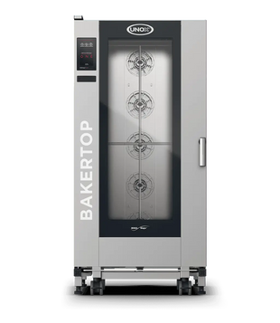 Bakertop Big One tralleovn 16 600x400 med tralle, høyrehengslet