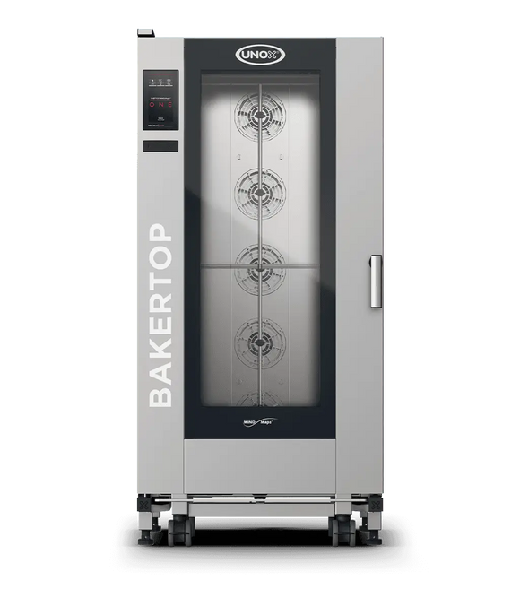 Bakertop Big One tralleovn 16 600x400 med tralle, høyrehengslet