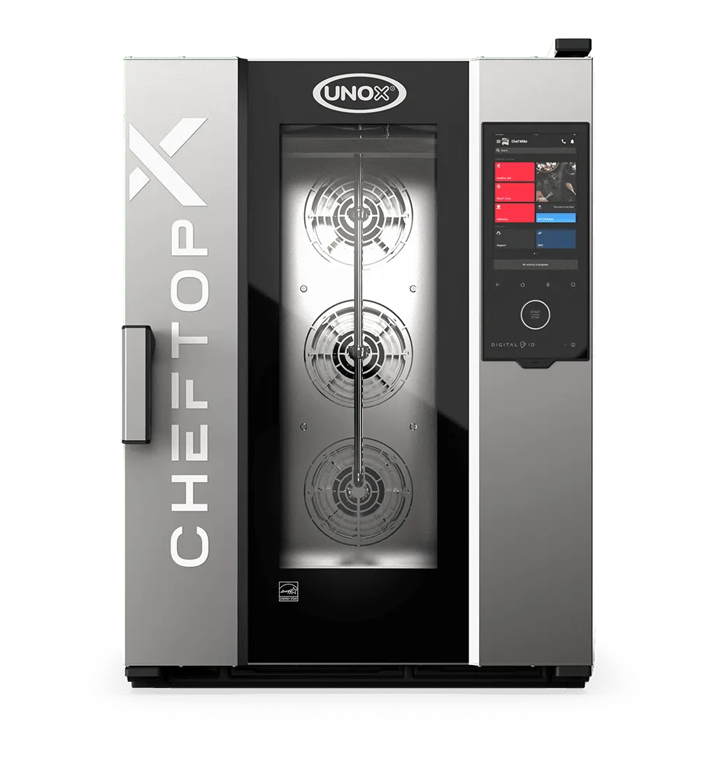 Kombidamper UNOX Cheftop-X 10 x GN 1/1, høyrehengslet – bilde 4