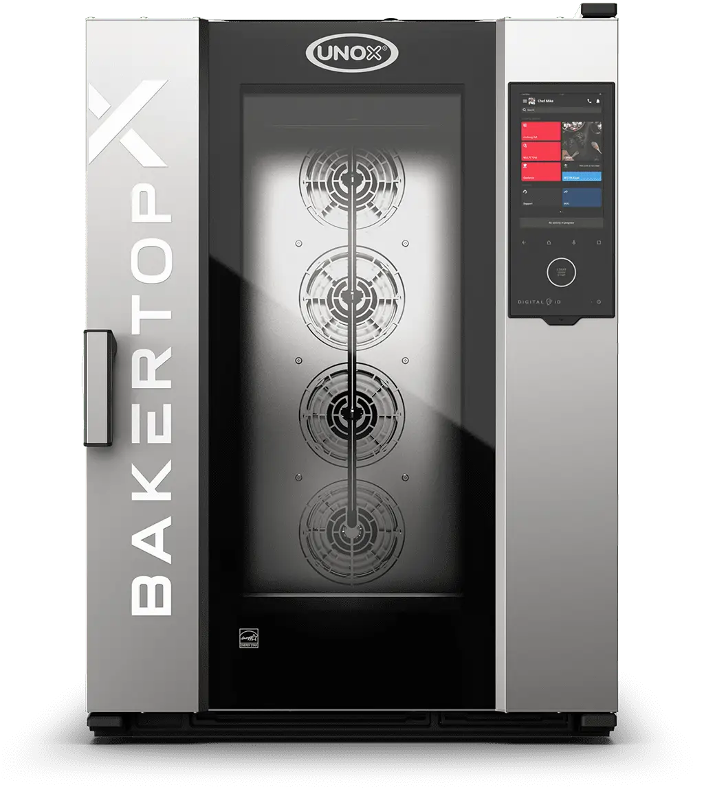 Kombidamper UNOX Bakertop-X 10 x 600x400, høyrehengslet – bilde 5