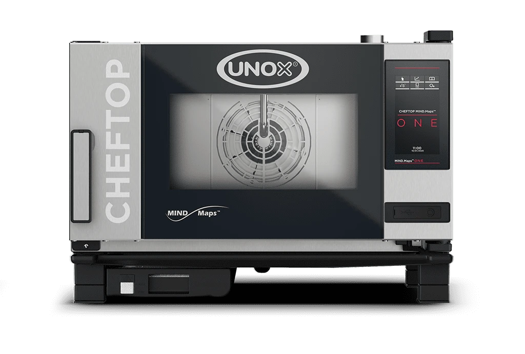 Cheftop One Kombidamper 3 GN - høyrehengslet