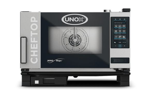 Cheftop Plus kombidamper 3 GN - høyrehengslet