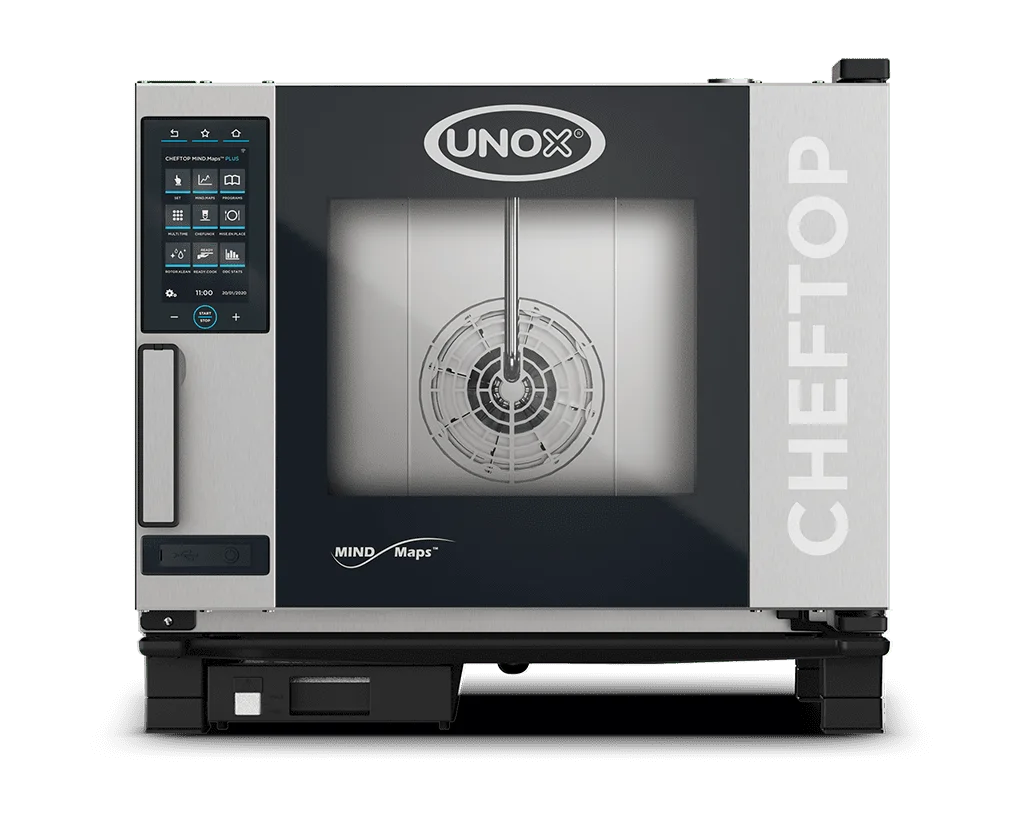 Cheftop Plus kombidamper 5 GN - høyrehengslet