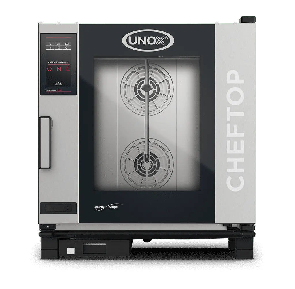 Cheftop One Kombidamper 7 GN - høyrehengslet