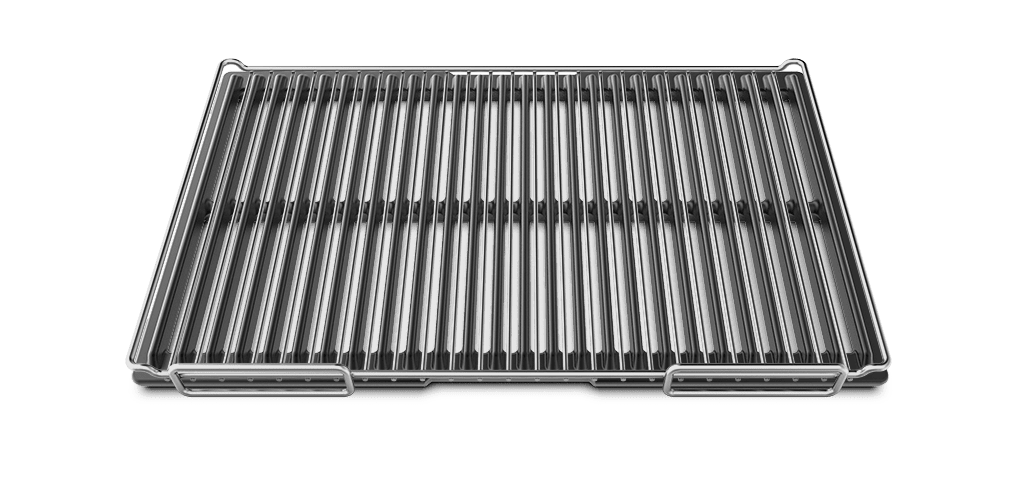 Unox grillplate med rist GN1/1, non-stick alu.