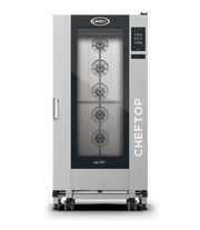 Cheftop Big Plus kombidamper 20 GN med tralle, høyrehengslet - 230V3