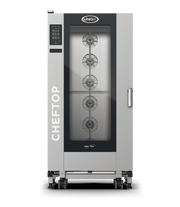 Cheftop Big Plus kombidamper 20 GN med tralle, venstrehengslet - 230V3