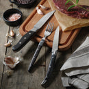 Corfu Jumbo Steakkniv - Sett med 6, OVE, 255 mm - for Storkjøkken - XL - Storkjøkken