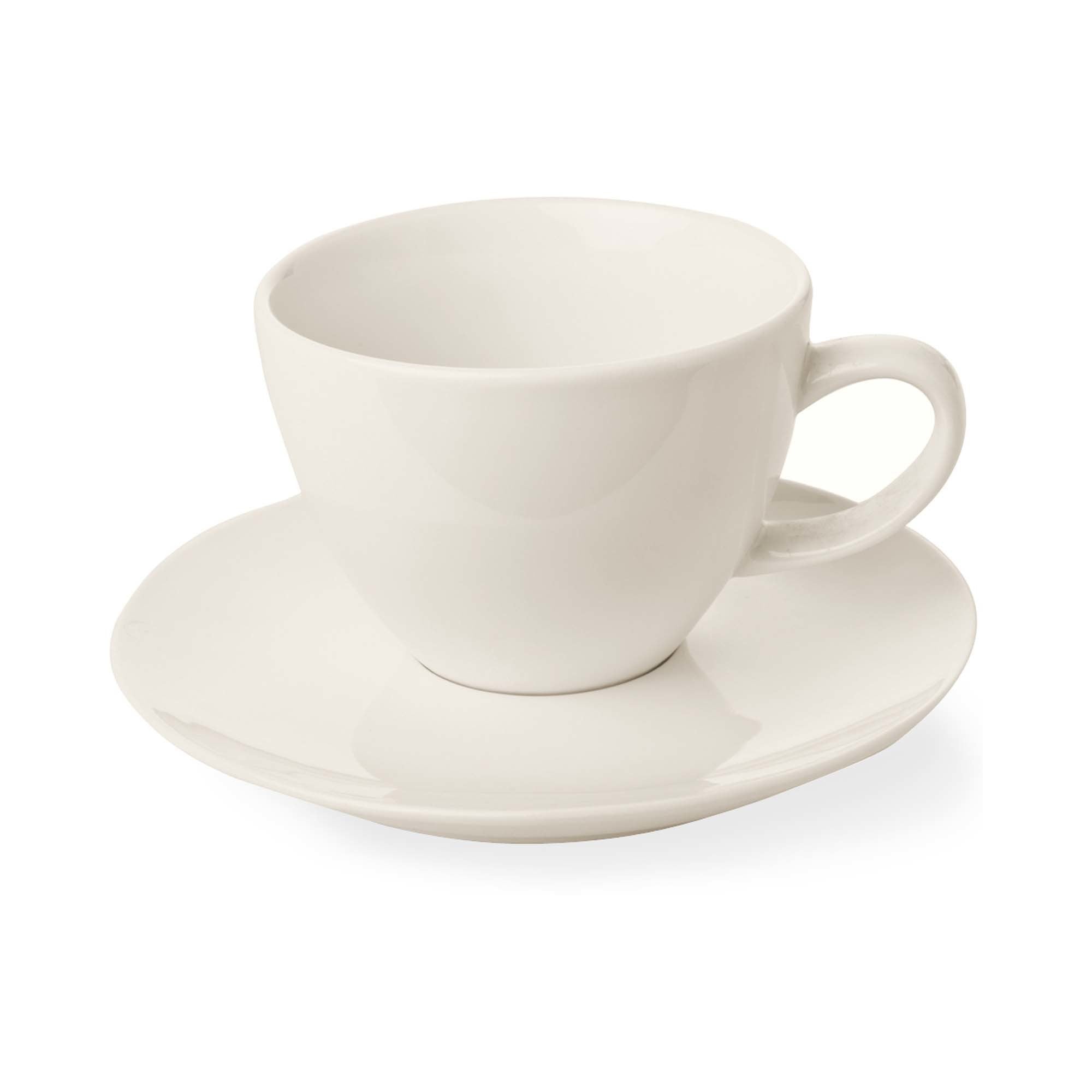 Crema elegant kopp med skål, 230 ml, Min. kjøp: 6 - for Storkjøkken - XL - Storkjøkken