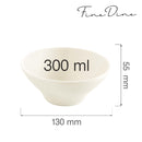 Crema konisk bolle, 130x60mm, Min. kjøp: 6 - for Storkjøkken - XL - Storkjøkken