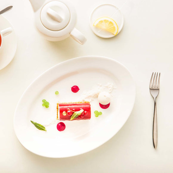 Crema ovalt fat, 210x140mm, Min. kjøp: 6 - for Storkjøkken - XL - Storkjøkken