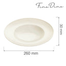 Crema pastatallerken, 260 mm, Min. kjøp: 6 - for Storkjøkken - XL - Storkjøkken