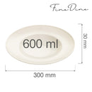 Crema pastatallerken, 300 mm, Min. kjøp: 6 - for Storkjøkken - XL - Storkjøkken