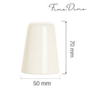 Crema pepperbøsse, 50 x (H) 70 mm, Min. kjøp: 6 - for Storkjøkken - XL - Storkjøkken