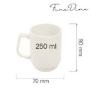 Crema stabelbart krus, 250 ml, Min. kjøp: 6 - for Storkjøkken - XL - Storkjøkken