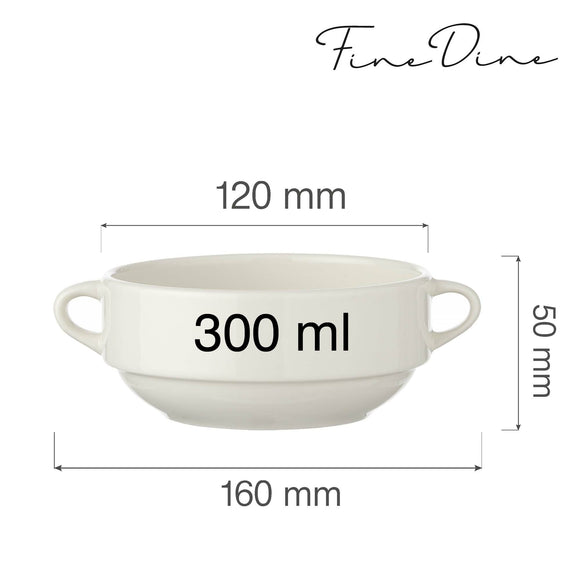 Crema suppebolle, 300 ml, Min. kjøp: 6 - for Storkjøkken - XL - Storkjøkken