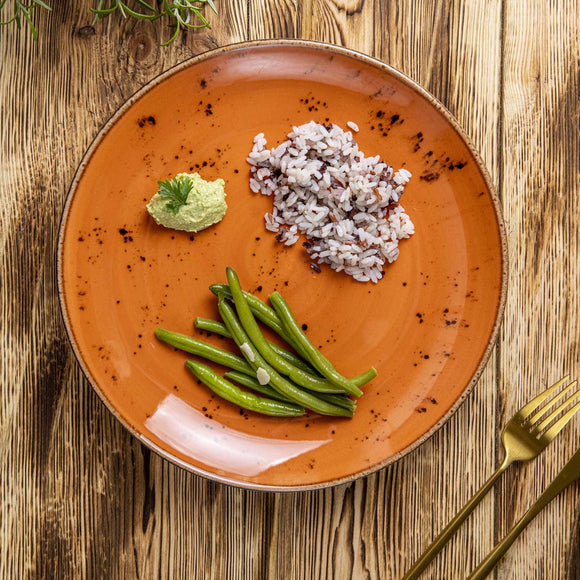 Dahlia høykantplate, 210 mm, Min. kjøp: 6 - for Storkjøkken - XL - Storkjøkken