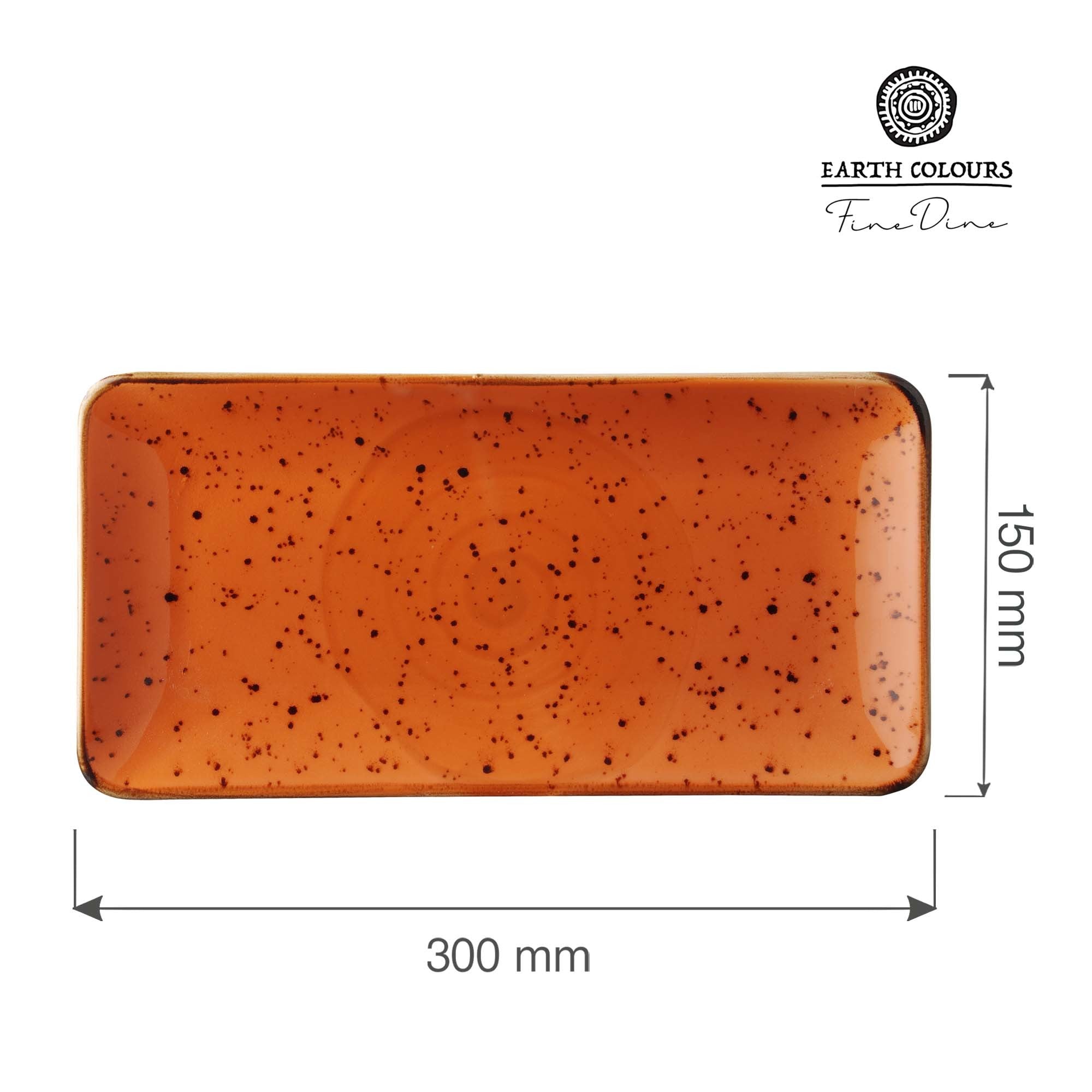 Dahlia rektangulær tallerken, 300x150mm, Min. kjøp: 6 - for Storkjøkken - XL - Storkjøkken