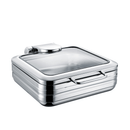 De Luxe GN 2/3 varmefat med glasslokk - for Storkjøkken - XL - Storkjøkken