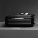 De Luxe svart induksjonsvarmefat med glasslokk, GN 2/3, Min. kjøp: 1 - for Storkjøkken - XL - Storkjøkken