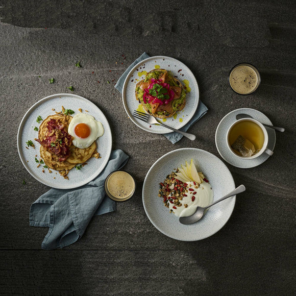 Delta grå espresso - tallerken, 120 mm, Min. kjøp: 6 - for Storkjøkken - XL - Storkjøkken