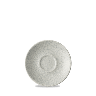 Delta grå espresso - tallerken, 120 mm, Min. kjøp: 6 - for Storkjøkken - XL - Storkjøkken