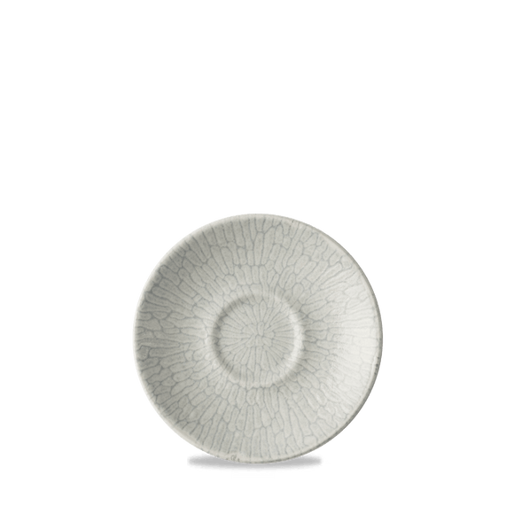 Delta grå espresso - tallerken, 120 mm, Min. kjøp: 6 - for Storkjøkken - XL - Storkjøkken