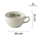 Delta grå kaffekopp, 230 ml, Min. kjøp: 6 - for Storkjøkken - XL - Storkjøkken