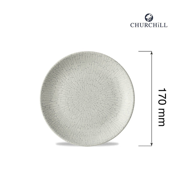 Delta grå kupéplate, 170 mm, Min. kjøp: 6 - for Storkjøkken - XL - Storkjøkken