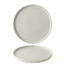 Delta grå tallerken med kant, 260 mm, Min. kjøp: 6 - for Storkjøkken - XL - Storkjøkken