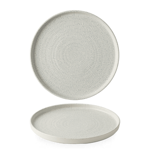 Delta grå tallerken med kant, 260 mm, Min. kjøp: 6 - for Storkjøkken - XL - Storkjøkken