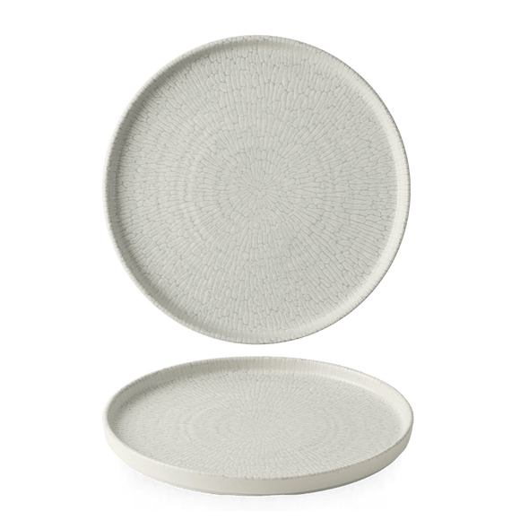 Delta grå tallerken med kant, 260 mm, Min. kjøp: 6 - for Storkjøkken - XL - Storkjøkken