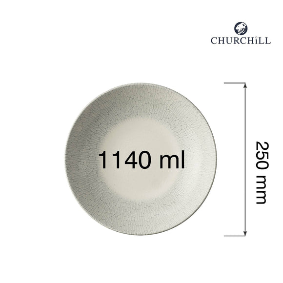 Delta Grey Evolve Coupe - skål, 250 mm, Min. kjøp: 6 - for Storkjøkken - XL - Storkjøkken