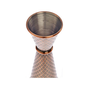 Diamond Lettice japansk jigger, antikk kobber, 30/60 ml - for Storkjøkken - XL - Storkjøkken