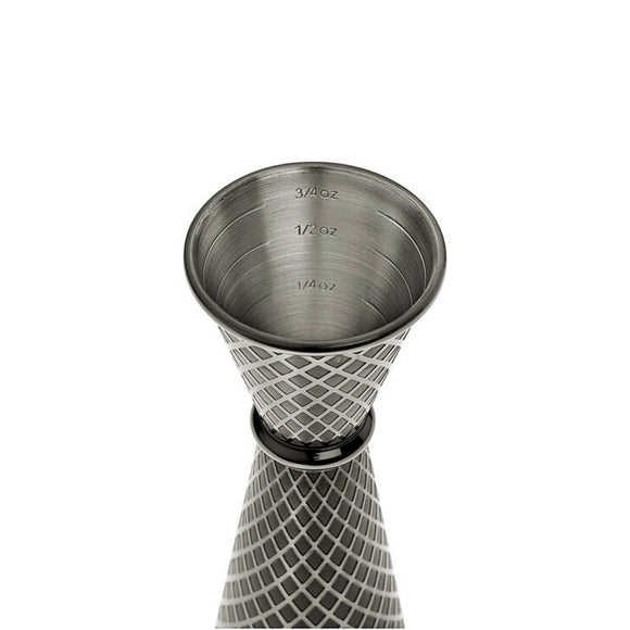 Diamond Lettice japansk jigger, svart, 30/60 ml - for Storkjøkken - XL - Storkjøkken