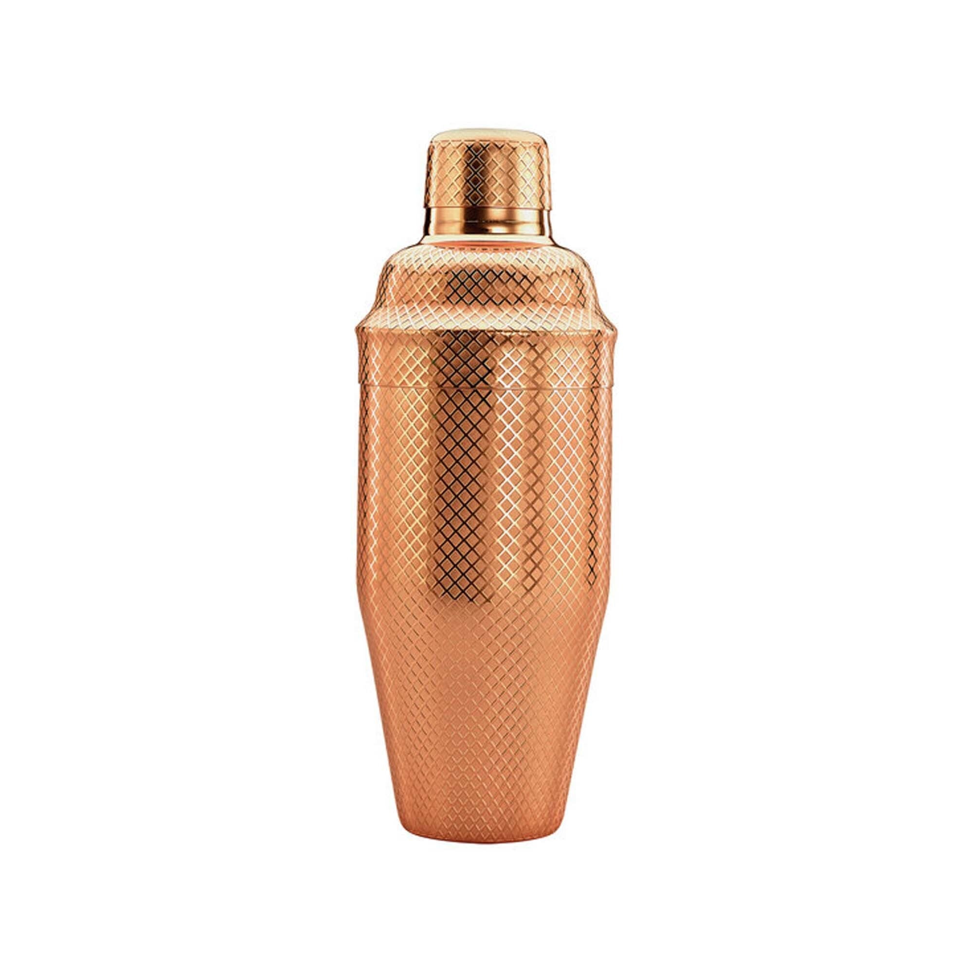 Diamond Lettice japansk stil 3 - delt cocktailshaker, kobber, 700 ml - for Storkjøkken - XL - Storkjøkken