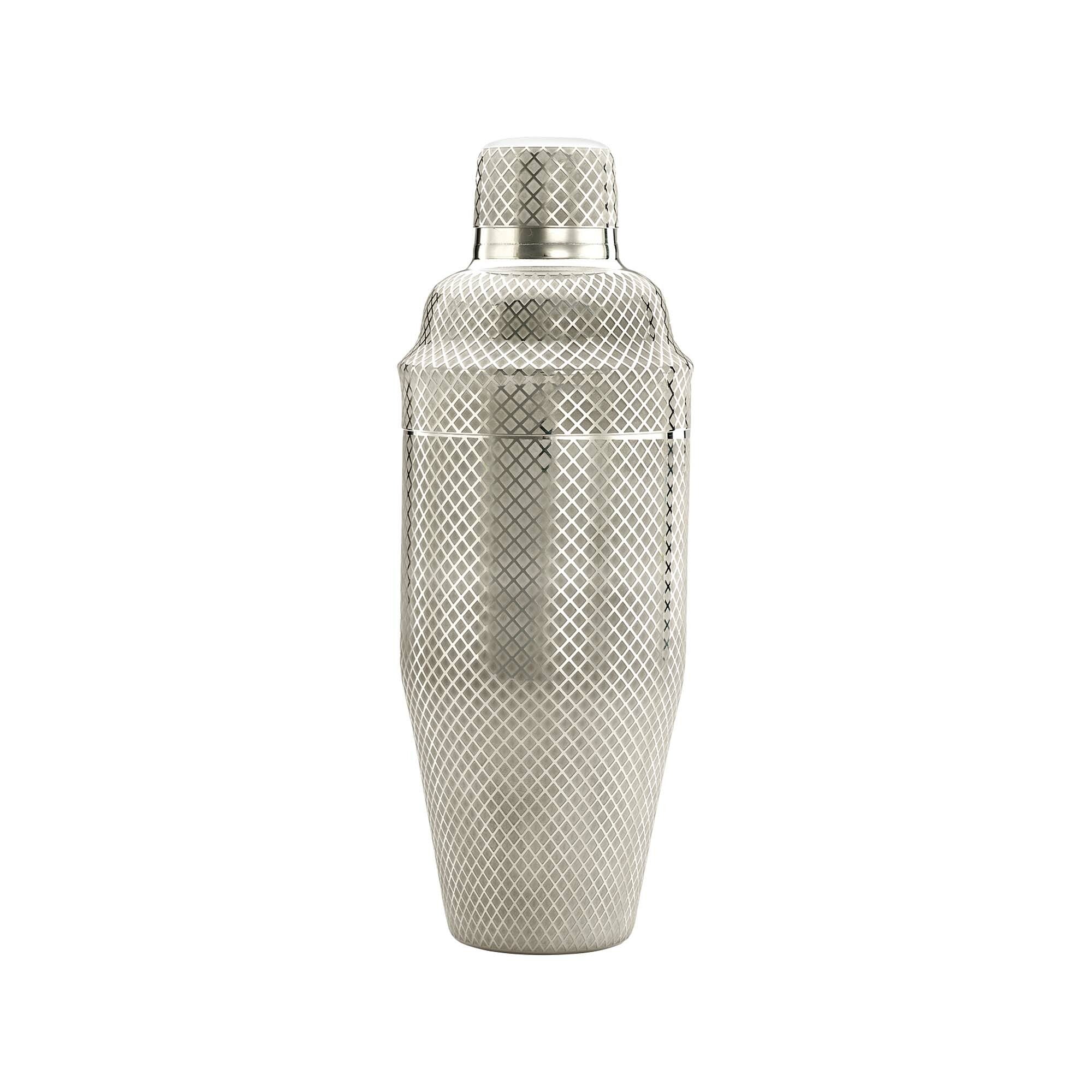 Diamond Lettice japansk stil 3 - delt cocktailshaker, rustfritt stål, 700 ml - for Storkjøkken - XL - Storkjøkken