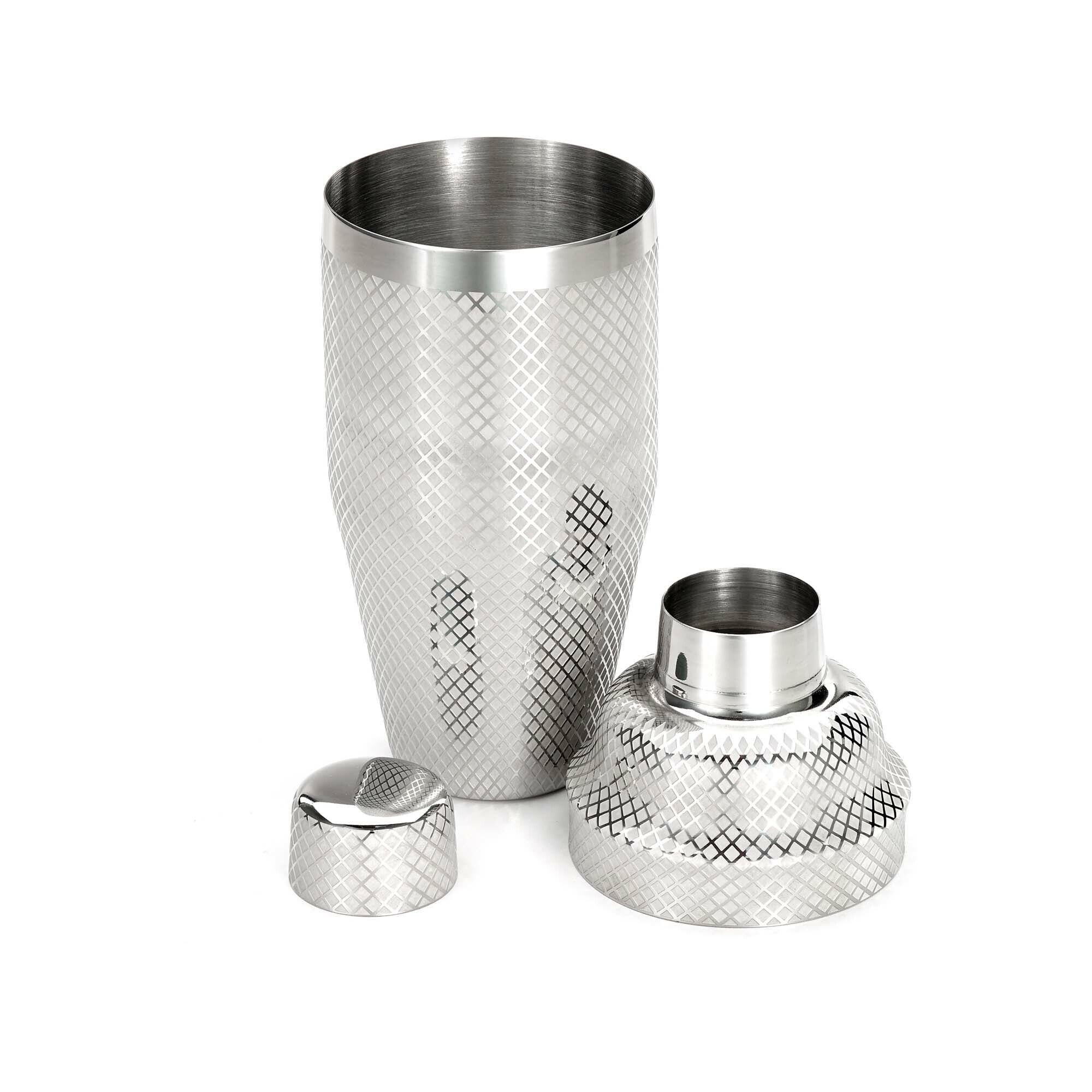Diamond Lettice japansk stil 3 - delt cocktailshaker, rustfritt stål, 700 ml - for Storkjøkken - XL - Storkjøkken