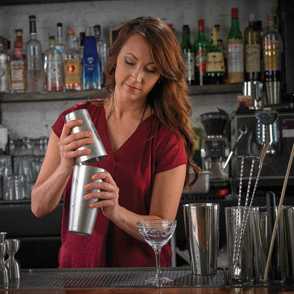 Diamond Lettice japansk stil 3 - delt cocktailshaker, rustfritt stål, 700 ml - for Storkjøkken - XL - Storkjøkken