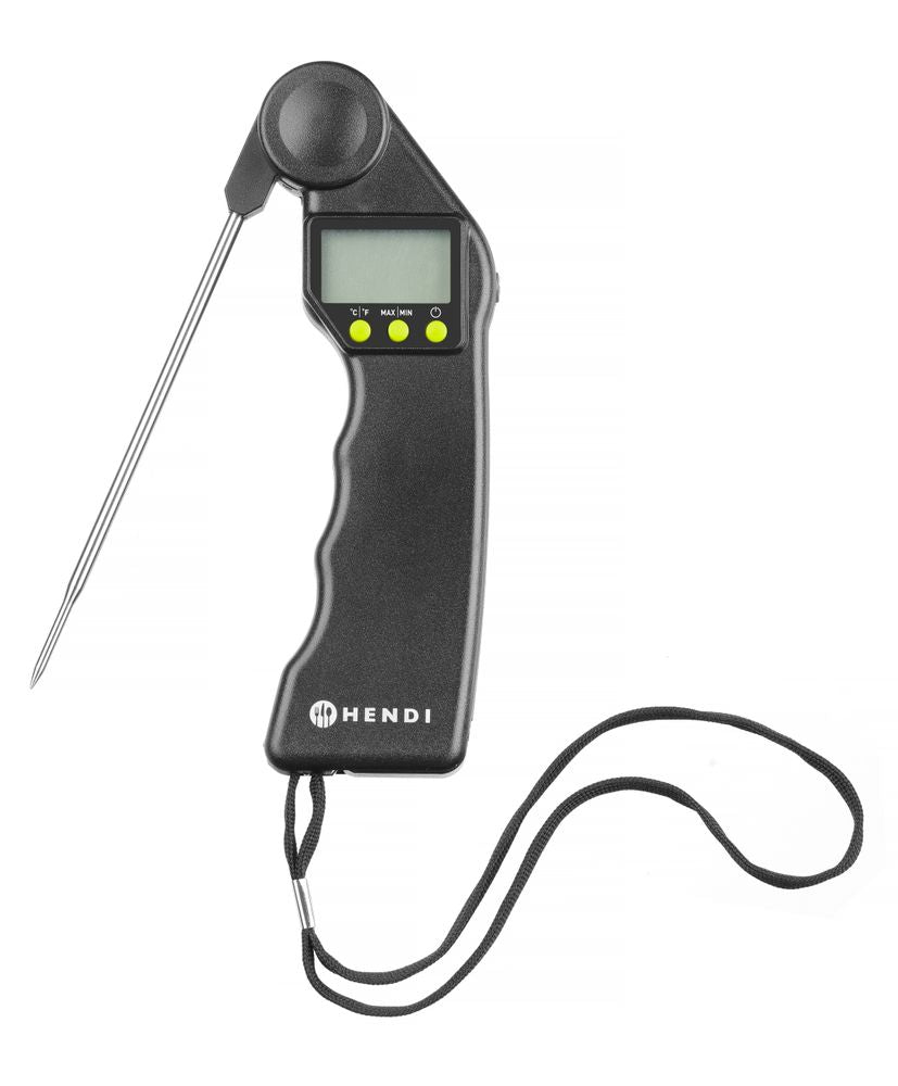 Digitalt termometer med sammenleggbar sonde - for Storkjøkken - XL - Storkjøkken